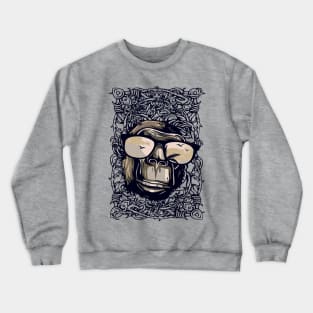 Funky Monkey Crewneck Sweatshirt